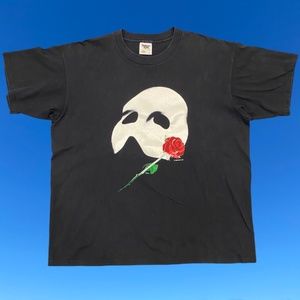 Vintage 1986 Phantom of the Opera Glow in the Dark T-shirt